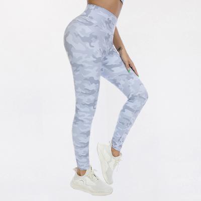 China Breathable yoga pants with high waist and abdomen for sale