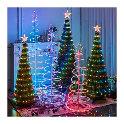 China Festival Christmas Decoration Light Hot Sale Lower Price Professional Tube LED Tree Screw Lights Christmas Decoration Light Kit for sale