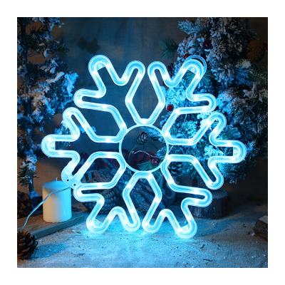 China Wedding Party Decoration Light Items Christmas Pattern Snowflakes Best Selling Large Copper Wire Led Lights for sale