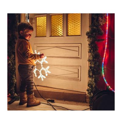 China Wedding Party Decoration Light Best Selling Quality Outdoor Christmas Holiday Beautif Snowflake Pattern Light Sculpture Lighted Waterproof Lights for sale