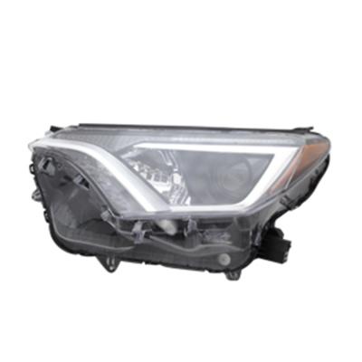 China Hot sale factory direct headlight for toyota RAV4 2016 USA model auto lighting system halogen standard for sale