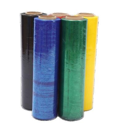 China New Design Tensil Moisture Proof Strength Strong Color Pe Winding Stretch Film For Wrapping for sale