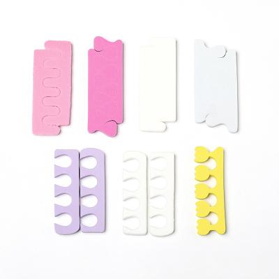 China 2021 Durable Hot Sale Sponge Gel Toe Finger Nail Separator For Nail Art Care Tools for sale