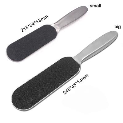 China Factory Sale Stainless Steel Double Sided Stainless Steel Foot File Pedicure Foot File Callus Remover Directly From TinboBeauty for sale