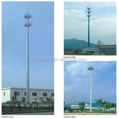 China 18m High Telecommunication Tower And Heavy Telescopic Antenna Tower Mast Pole BD-T001 for sale