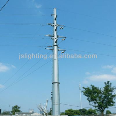 China STREET Steel Electric Poles 8m-12m , 15m-30m High Mast Lighing Tower Poles for sale