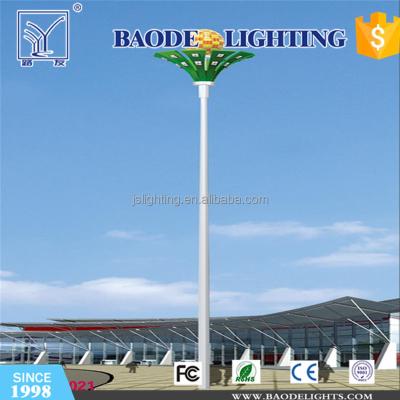 China Parking lot favorites 15m 20m 25m 30m 35m compare high power 100w/200w/300w /400W high mast lighting for sale