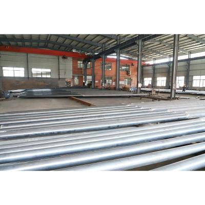 China Street / Garden / Square Hot Dip 4.5m Galvanized Street Lighting Pole Prices From Steel Pole Manufacturer for sale