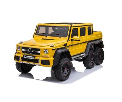 China Ride On Toy In 2022 Popular 12v Children's Electric Car Remote Control Toys Six-wheel Battery Operated for sale