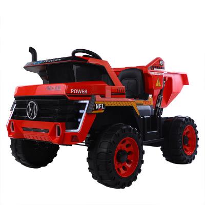 China Ride On Toy Chinese Factory Price Rechargeable Battery Electric Truck Car On The Ride For Children 4X4 for sale