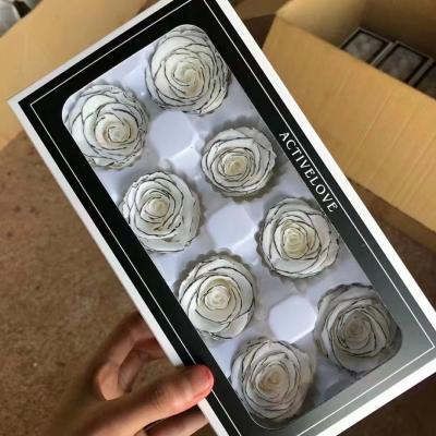 China Preserved Rose JPG-24 Preserved Roses Boxes Rate - Set Lines Luxury Real Eternity Roses Preserved Roses Flower For Valentine's Day Gift for sale