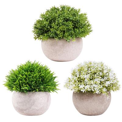 China Hot Selling Nordic Style Plastic Artificial Plant Pots Front Door /Wedding/Christmas Decoration AGP-017 Multicolor Artificial Pots For Office Dectoration for sale