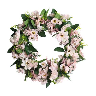 China FW-07 Eucalyptus Flower Garland Sunflower Silk Silk Artificial Garland For Artificial Flower Garland for sale