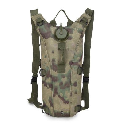 China Fashion 3L Outdoor Travel Water Bag Camouflage Tactical Water Bottle Climbing Climbing Water Bag Portable Backpack for sale