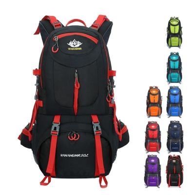 China Portable Casual Tourism Lightweight Travel Hiking Travel Bag Mountaineering Large Capacity Outdoor Sport Camping Water Proof Backpack for sale