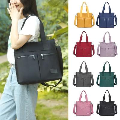 China 2022 Lady Fashion Waterproof Nylon Portable Custom Women Bag Ladies Casual Shoulder Travel Handbag Girls Cross - Body Messenger Backpack for sale