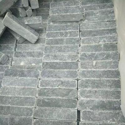 China Factory selling traditional tumbled bluestone tiles blauwsteen anticato for sale