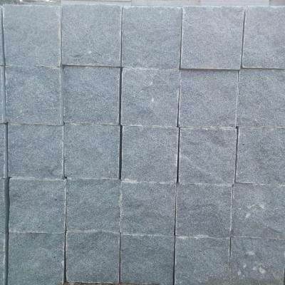 China For paving tiles new G654 Padang Gray Granite Dark Cubes for sale