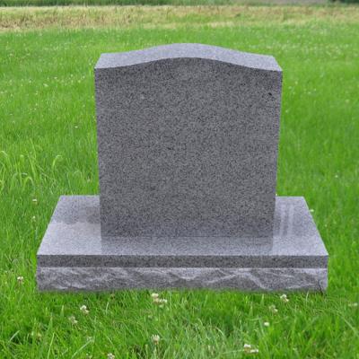 China Cheap traditional simple design granite headstone factory sale for sale