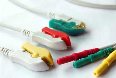 China De Kabel van Ecg van het Professional 3lood, het Materiaal van de de Kabeltpu Kabel van 5 Loodecg Te koop