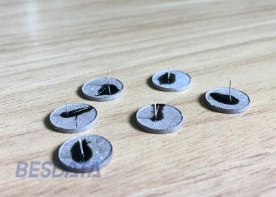 China Precise Measurement Sintered Silver Silver Chloride Electrodes Pallet / Disk Electrodes Shape for sale