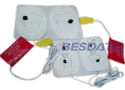 China Disposable AED Replacement Pads , AED Electrode Pads For Defibrillator Training for sale