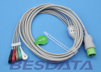 China De Ééndelige ECG Kabels en Leadwires van de Pateintmonitor voor Spacelabs Ultraview Te koop