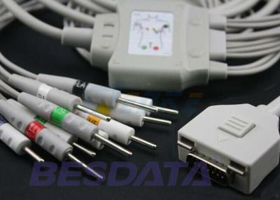 China Besdata ECG / EKG Medical Cables , 10 Leads And Cables For Model KP-500 for sale