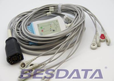 China One Piece ECG EKG Cable Snap 15Pin For Zoll E Series / M Series Defibrillator for sale