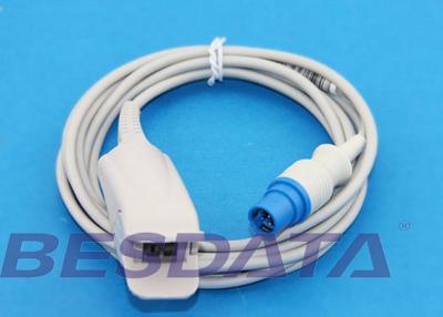 China punta de prueba del finger de 7pin Spo2, sensores reutilizables Spo2 compatibles para Siemens Drager SC6002XL en venta