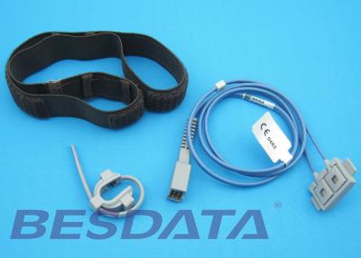 China Envoltório compatível DB9-7pin do silicone da testa do Neonate da ponta de prova do sensor de Nellcor DS-100A SpO2 à venda