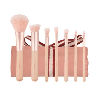 China Skin-Friendly Brushes Factory Newest Private Label OEM Customized Professional Portable 7pcs Makeup Brushes Makeup Up Cosmetic for sale