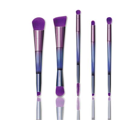 China Angular Blush Fashionable Rated Dual Head Makeup Brush for sale