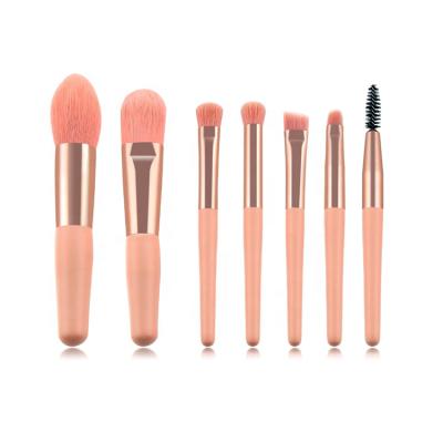 China NEW 7pcs Mini Makeup Brush Set High Quality Foundation Powder Eyeshadow Brush Set for Beauty Cosmetic Tool for sale