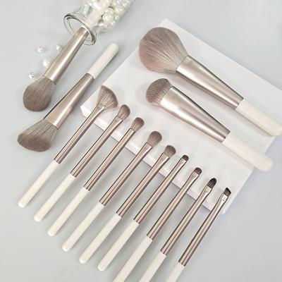 China Angular Blush New 13pcs Sunlight Makeup Brush Set Soft Synthetic Hair for sale