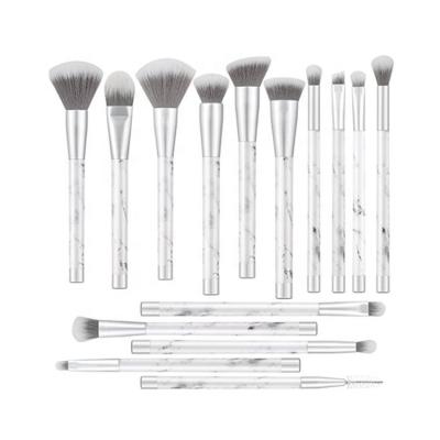 China Angular Blush 15 Piece Professional Makeup Brush Set Cosmetics For Makeup for sale