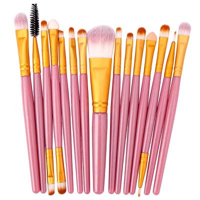 China 6/7/15Pcs Pro Makeup Brush Set Eyeshadow Foundation Powder Eyeliner Eyelash Skin-Friendly Lip Make Up Brush Cosmetic Beauty Tool Kit for sale