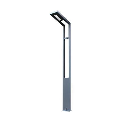 China Square Led Lightweight Aluminum Profile Integrated Solar Post Street Light Villa Square Lightweight Outdoor Garden Post Post Top Led for sale