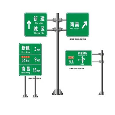 China Chinese square supplier traffic signage traffic light pole for sale