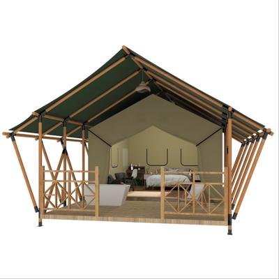 China Eco - Friendly Luxury Water Proof Luxury Glamping Hotel Tent for sale