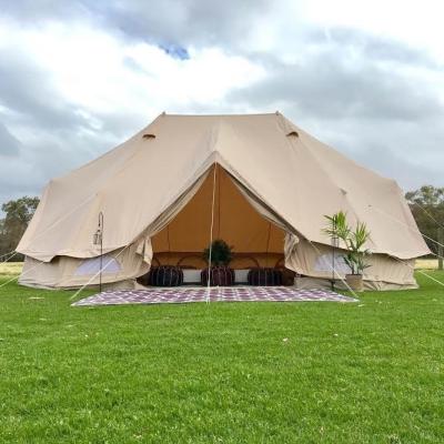 China 4m canavs bell tent waterproof emperor bell tent for wedding or party for sale