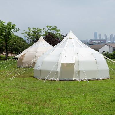 China Extended Type Large Outdoor Structure Transparent Tent Wedding Tents Water Drop Bell Tent for sale