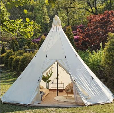 China Large 3M 4M 5M 6M 7M teepee tent outdoor teepee yurt tent party wedding glamping tent for sale for sale