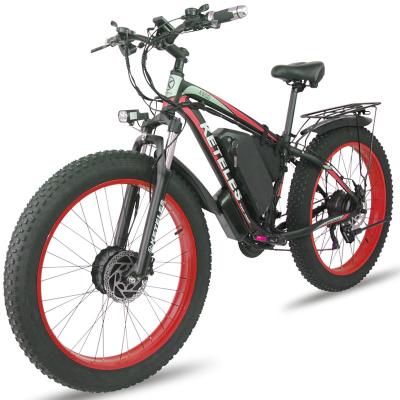 China KETELES K800 Aluminum Alloy E-Bike 26x4.0 Inch Electric Bike With Dual Motor Two Wheel Drive And 17.5AH Battery for sale