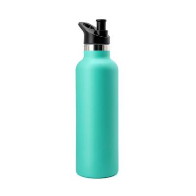 China Stainless Steel PORTABLE Wide Mouth 32oz Water Bottle Double Walled Vacuum Insulated Travel Sports Flask Thermos for sale