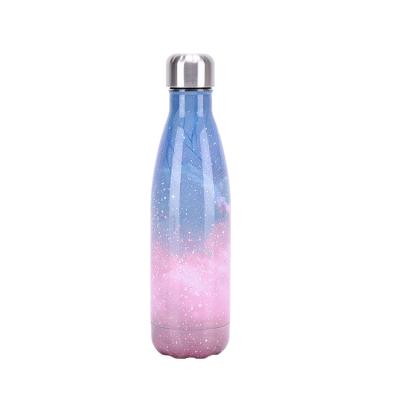 China Double Wall Vacuum Stainless Steel Cola Shaped Water Bottles PORTABLE 250ml 350ml 500ml 750ml 1L for sale