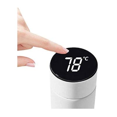 China Food Grade 18/8 Stainless Steel Vacuum Smart Sport PORTABLE Double Wall Thermal Tumbler with LED Temperature Display for sale