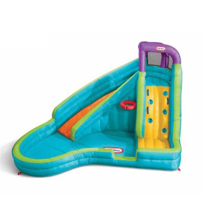 China PVC Tarpaulin PVC Tarpaulin Kids Water Slide, Inflatable Water Slide Pool For Sale for sale