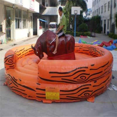 China PVC Inflatable Mechanical Rodeo Bull For Adult for sale