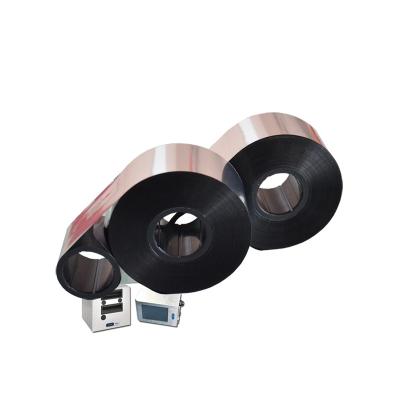 China Original high quality stamping ribbon 55mm 1100M videojet 6210 date coding printer tto ribbon for date coder for sale